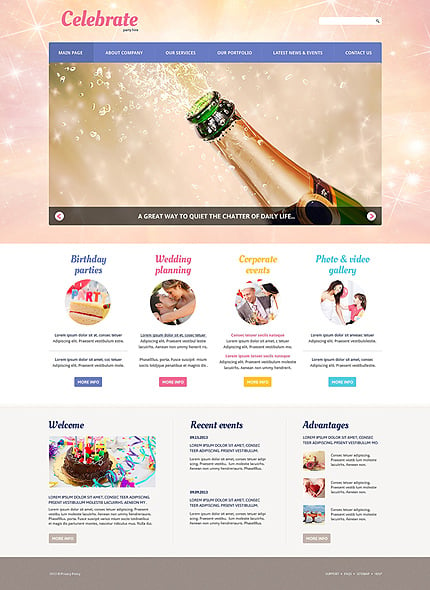 Joomla Main Page preview