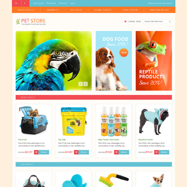 Homepage für Tierhandlung-Zoohandlung erstellen lassen