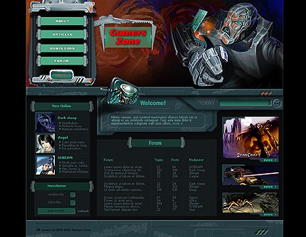Website Template #5158
