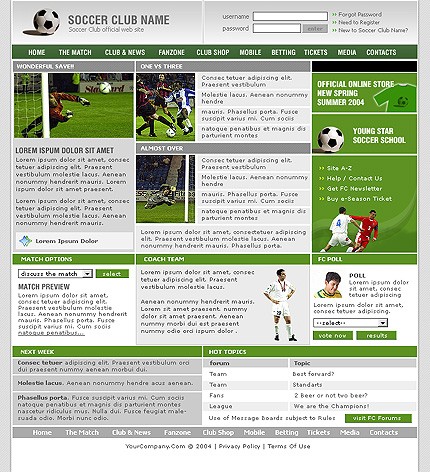 Website Template #5180