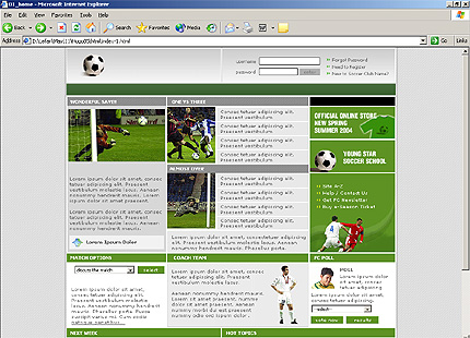 Website Template #5180