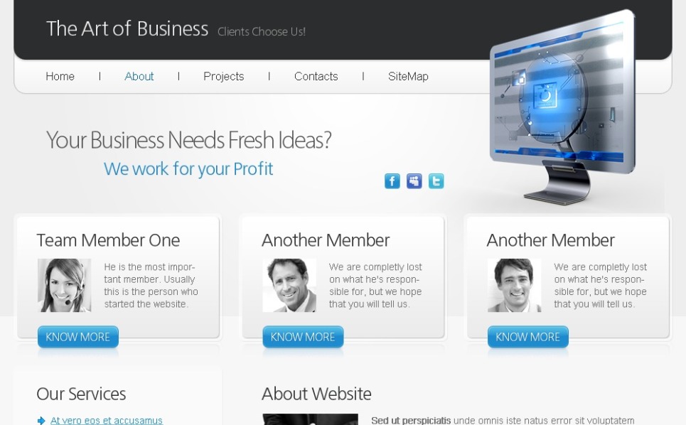 Free HTML5 Website Template Art Of Business Website Template Original Screenshot Wo Watermarks Free HTML5 Website Template Art Of Business Website Template Original Screenshot Wo Watermarks