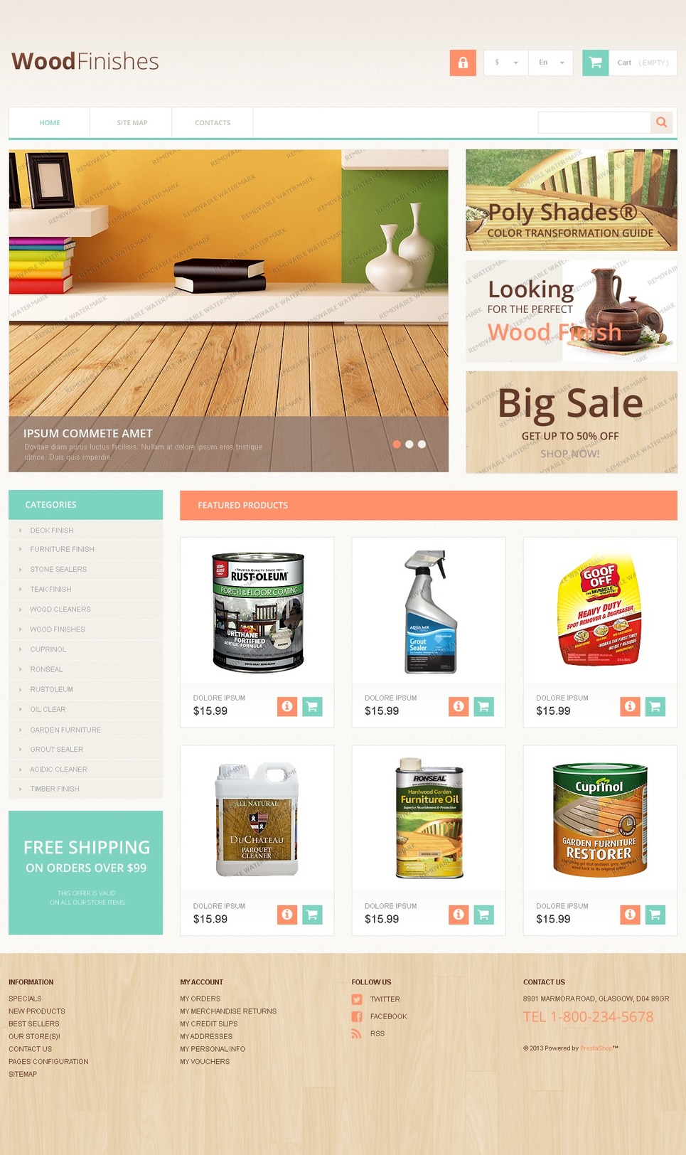 Prestashop Template Template Monster Help