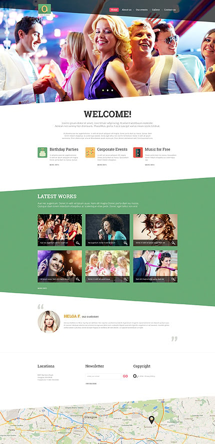 Joomla Main Page preview