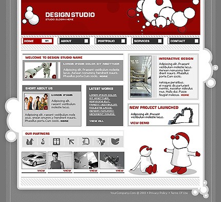 Website Template #5226