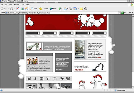 Website Template #5226