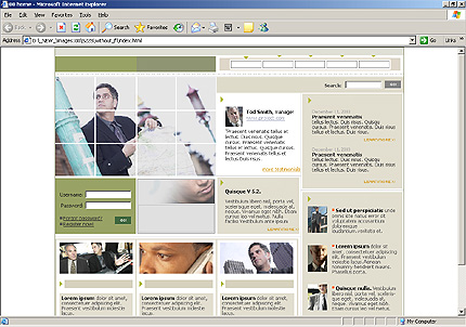 Website Template #5228
