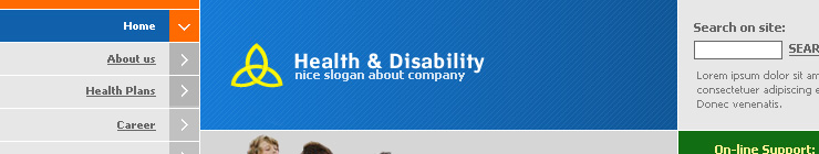 Website Template #5243