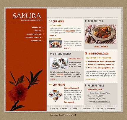 Website Template #5245