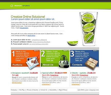 Website Template #5253