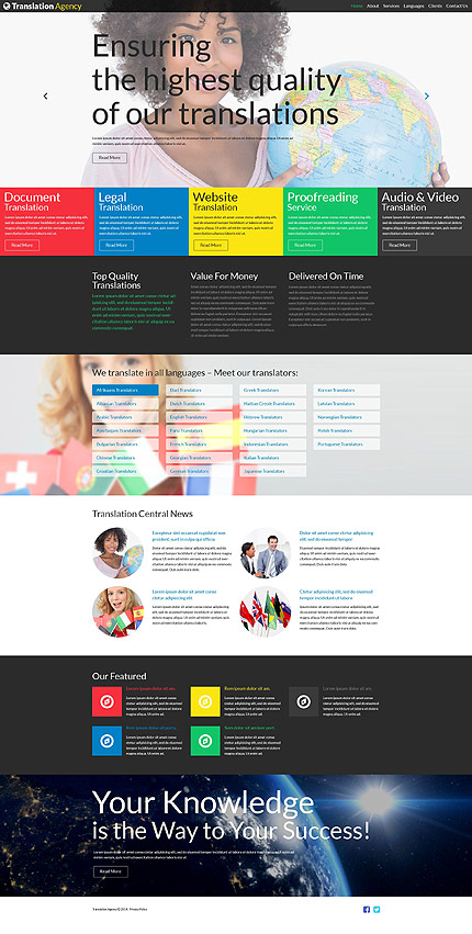 Joomla Main Page preview