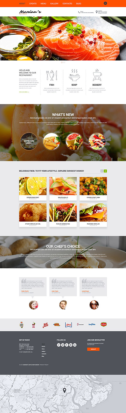 Joomla Main Page preview