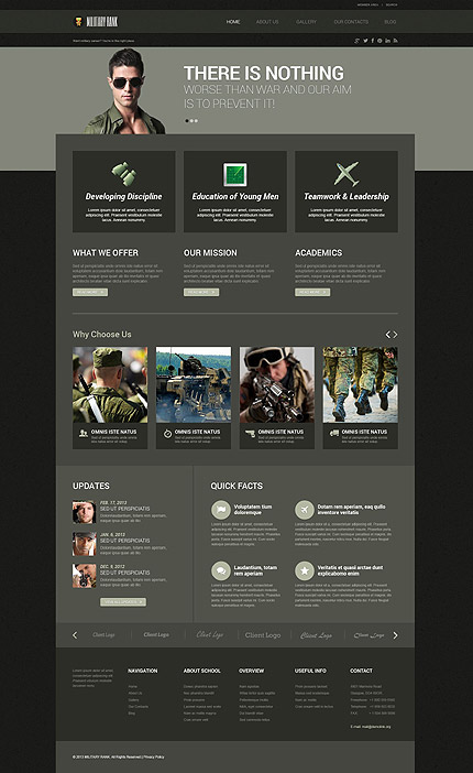 WordPress main photoshop screenshot