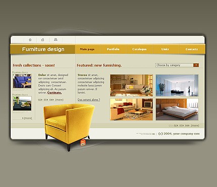 Website Template #5344