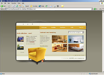 Website Template #5344