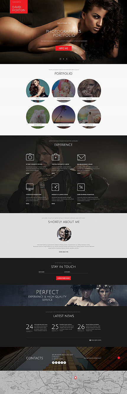 Landing Page Screenshot