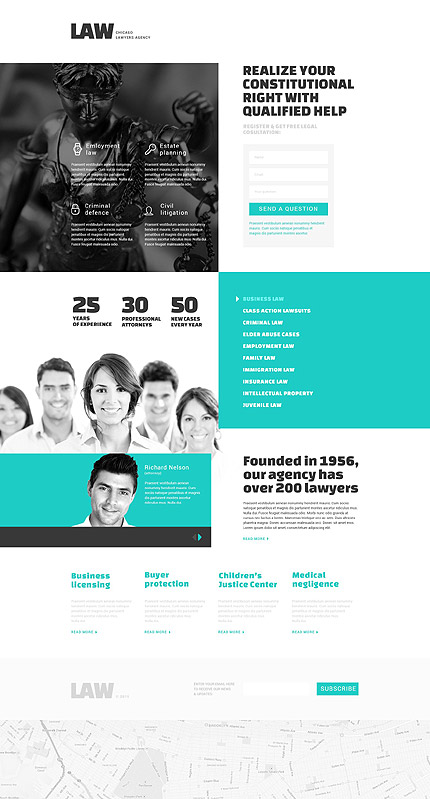 Landing Page Screenshot