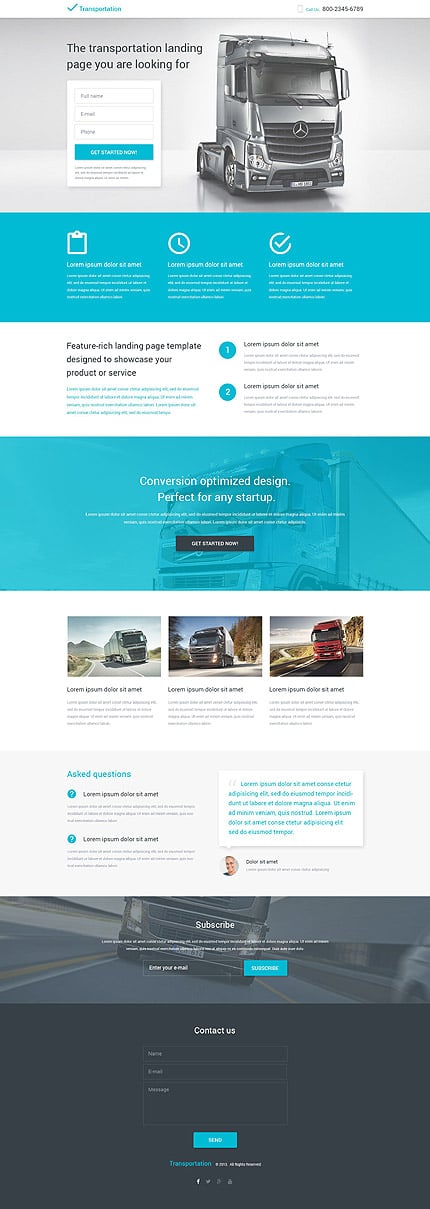 Landing Page Screenshot