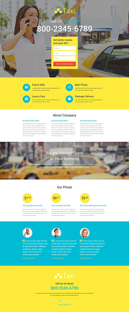 Landing Page Screenshot