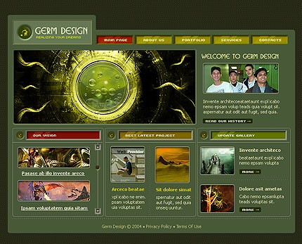 Website Template #5440