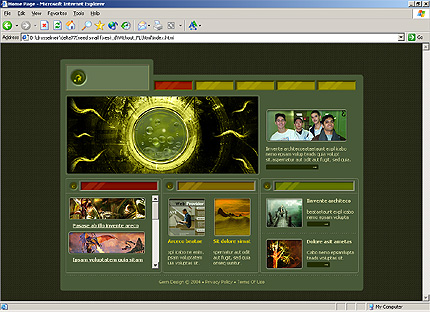 Website Template #5440
