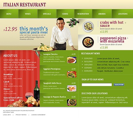 Website Template #5448