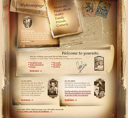 Website Template #5468