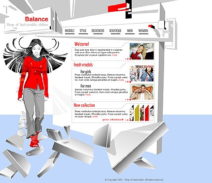 Website Template #5475
