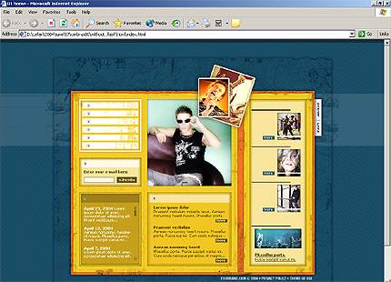 Website Template #5514
