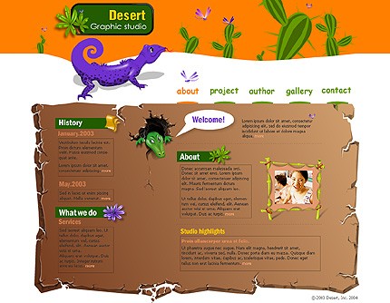 Website Template #5583
