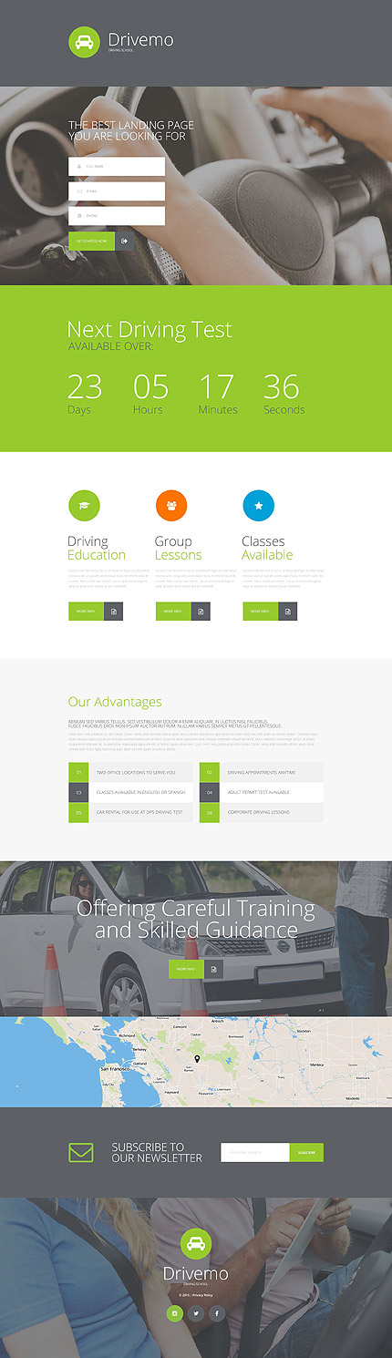 Landing Page Screenshot