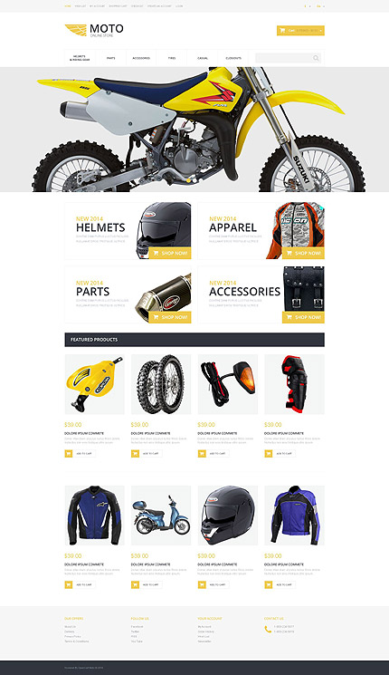 TM 55228: Просмотр главной страницы OSCommerce