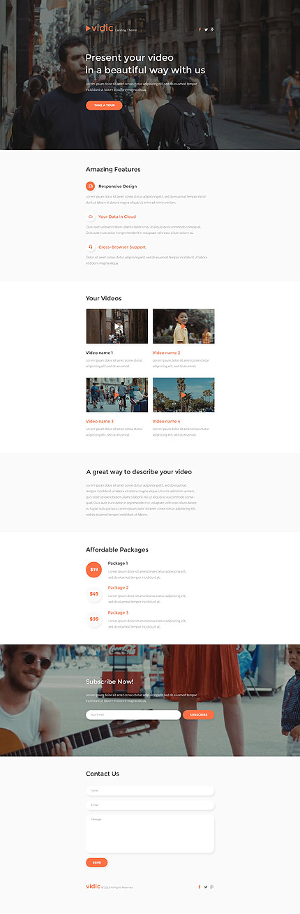 Landing Page Screenshot