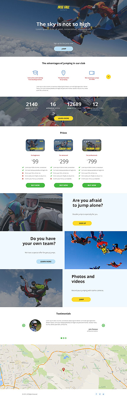 Landing Page Screenshot