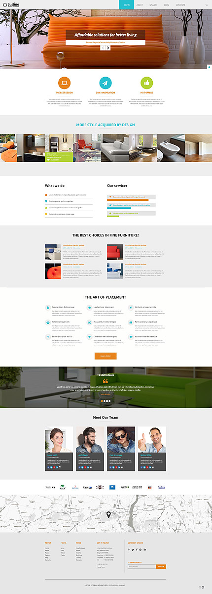 Joomla Main Page preview