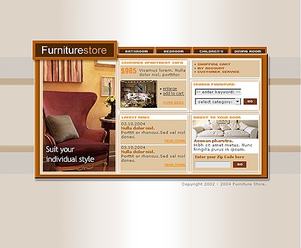 Website Template #5625