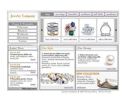 Website Template #5686
