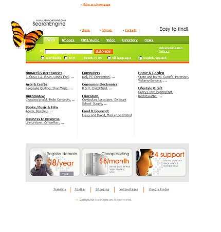 Website Template #5690