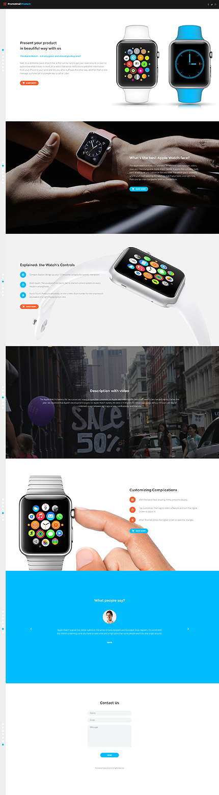 Landing Page Screenshot