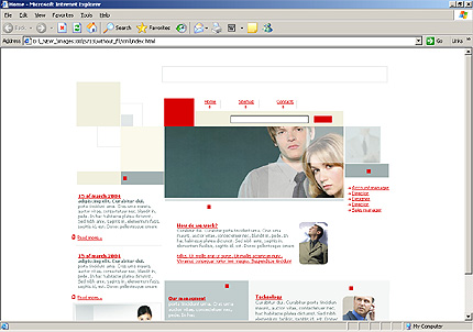 Website Template #5713
