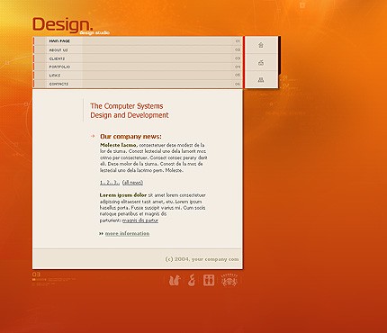 Website Template #5732