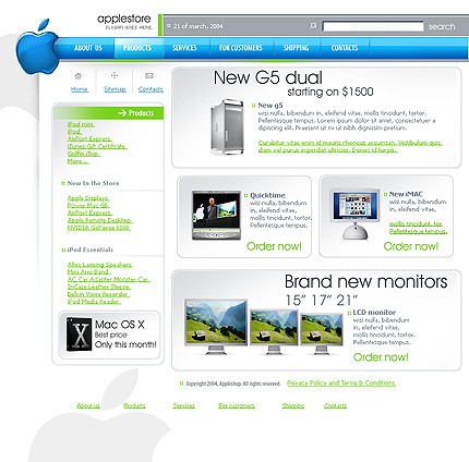 Website Template #5739