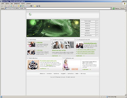 Website Template #5756