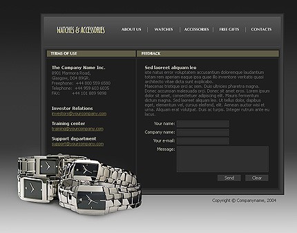 Website Template #5781