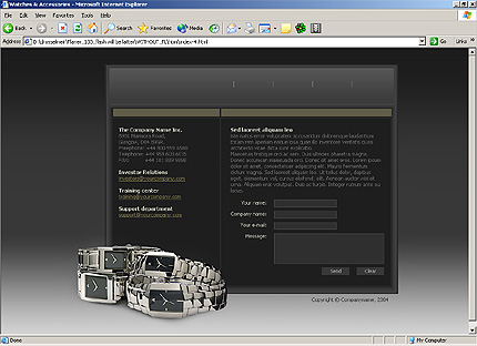 Website Template #5781
