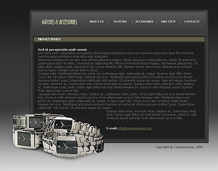 Website Template #5781