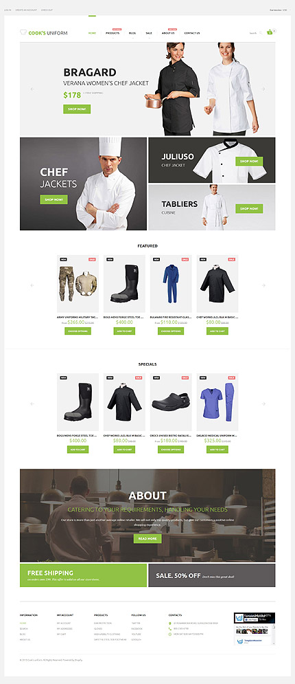 Shopify screenshot