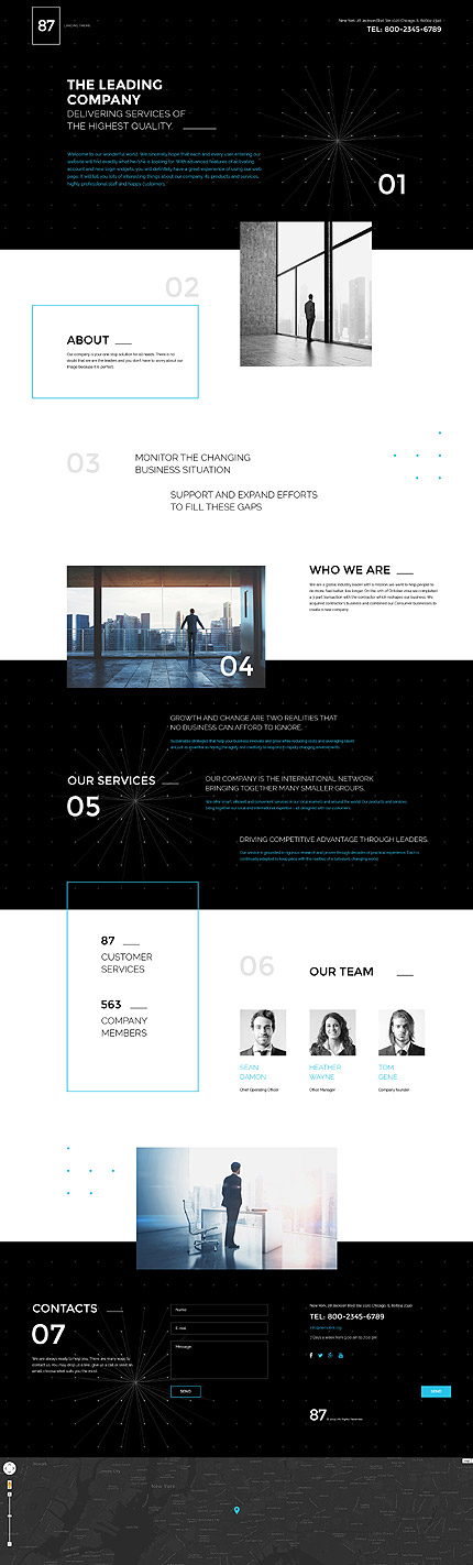 Landing Page Screenshot