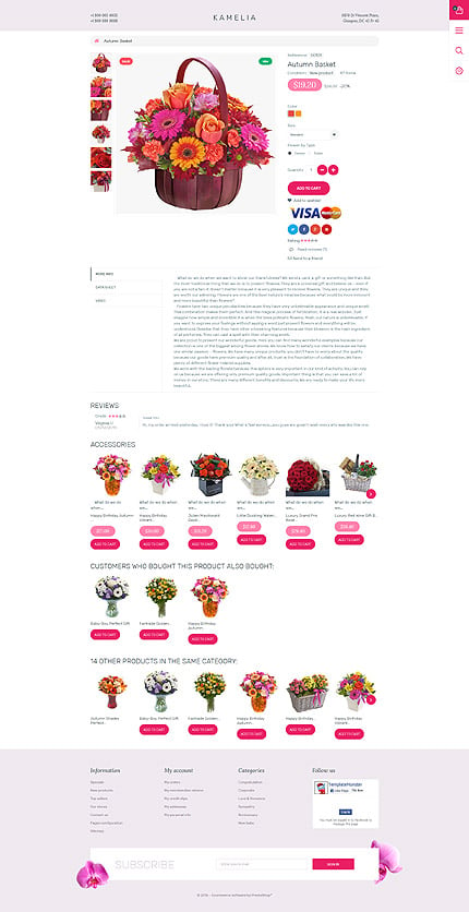 Prestashop Products Page Screenshot