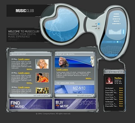 Website Template #5831